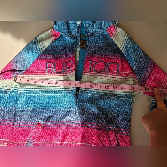 Burton Mutli Color Full Zip/Hoodie Women's Size Small. - Picture 5 of 6